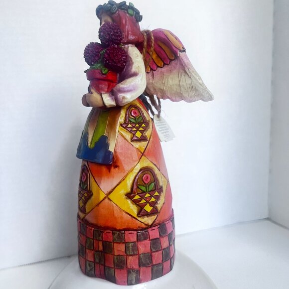 Jim Shore 2002 Angel Of Persistence Heartwood Creek Figurine Hand-Painted - Picture 8 of 11